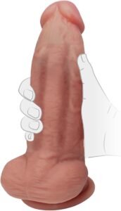 Realistic Silicone Dildo Sex Toy - saxdoll.pk