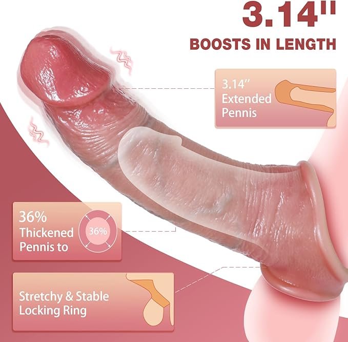 Penis Sleeve Cock Sleeve Vibrator - SaxDoll.Pk