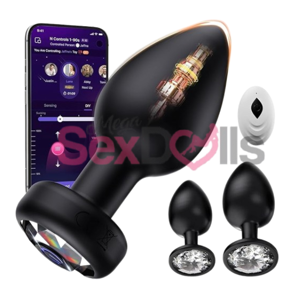 Anal Plug Vibrating Butt Plugs - Sax Doll.Pk
