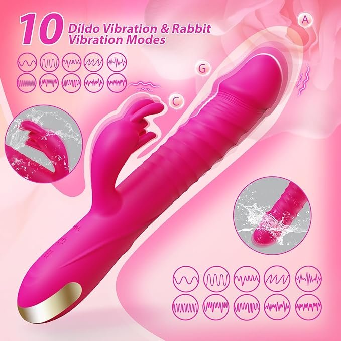SUPOLA Thrusting Dildo Vibrators Sex Toys - SaxDoll.Pk