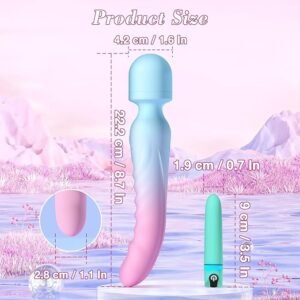 Wand and Bullet Vibrator Set - SaxDoll.Pk 