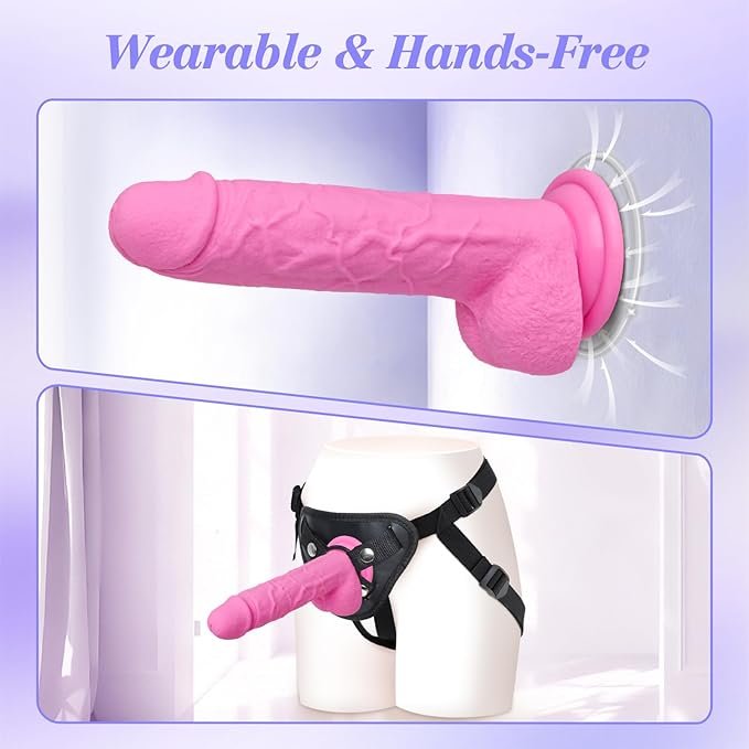 Liquid Silicone Strap with Realistic Dildo - SaxDoll.Pk