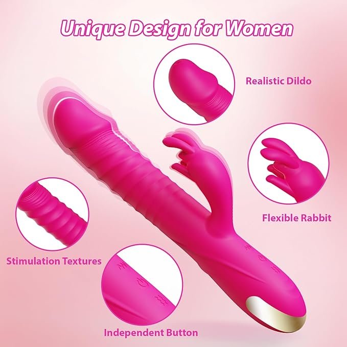 SUPOLA Thrusting Dildo Vibrators Sex Toys - SaxDoll.Pk