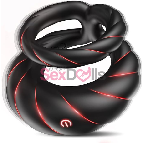 Vibrating Cock Ring Sex Toys - SaxDoll.Pk