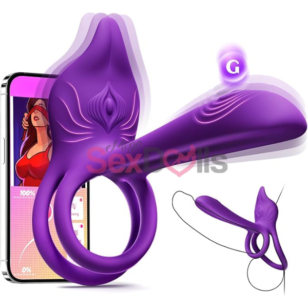 Vibrating Cock Ring Couples Sex Toys - SaxDoll.Pk