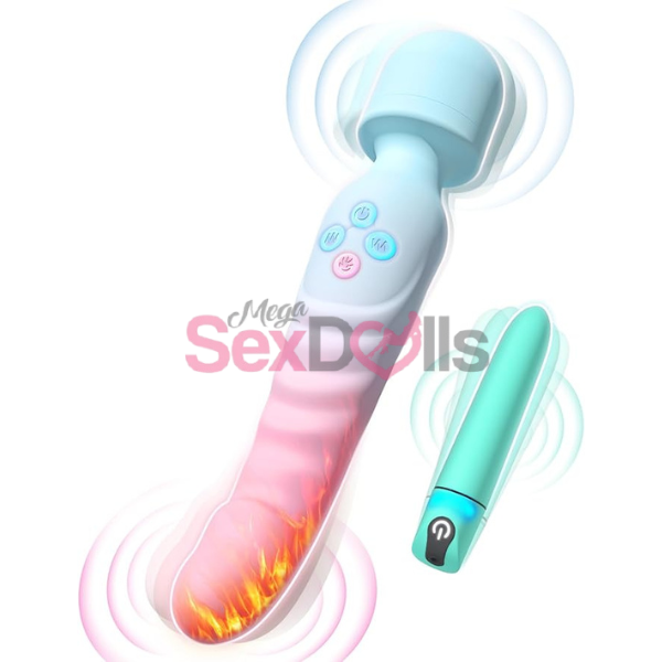 Wand and Bullet Vibrator Set - SaxDoll.Pk