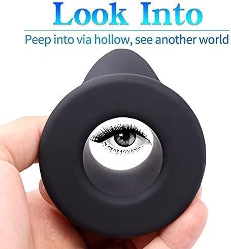 Black Hollow Butt Plug