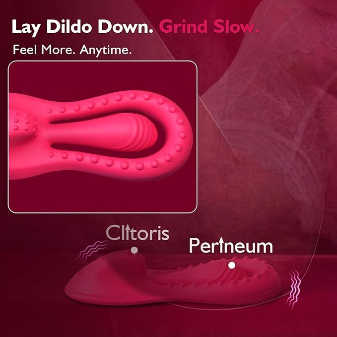 Riding Grinding Vibrating Dildo Vibrator