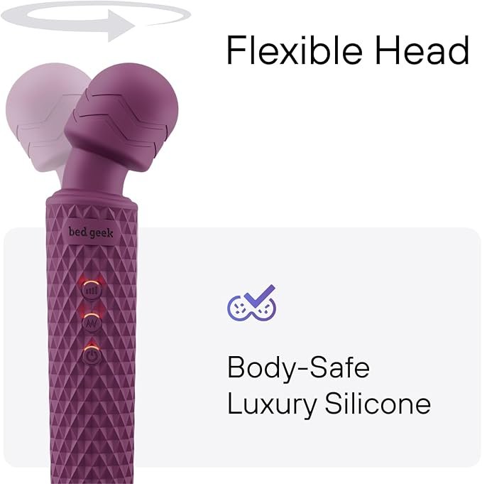 bed geek Handheld Cordless Personal Wand - SaxDoll.Pk
