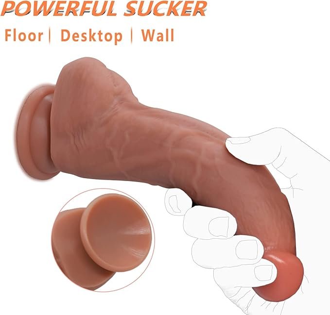 7 Inch Realistic Silicone Dildo