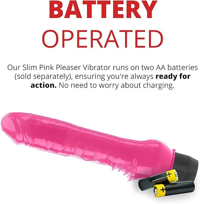 Adam & Eve Pink Vibrator Dildo
