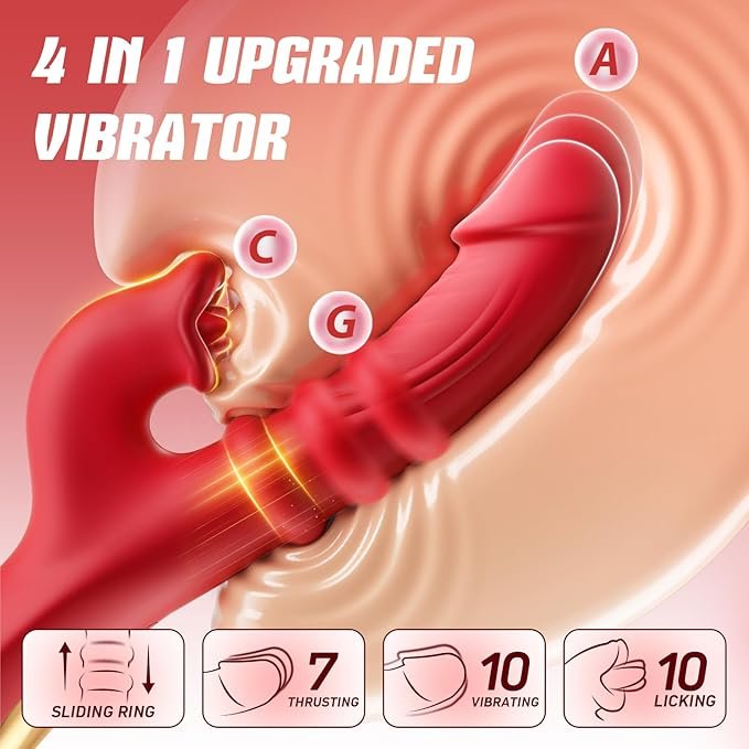 Toendi Thrusting Vibrator Sex Toys