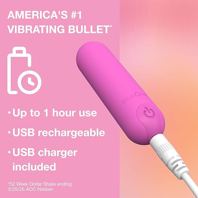 PlusOne Bullet Vibrator for Women