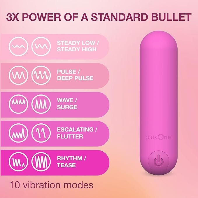 PlusOne Bullet Vibrator for Women