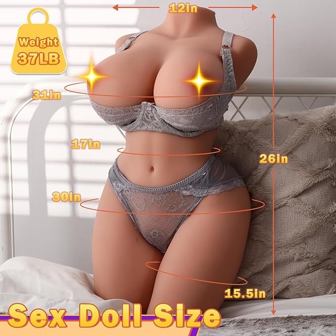 37LB Sex Doll Torso Sex Toy