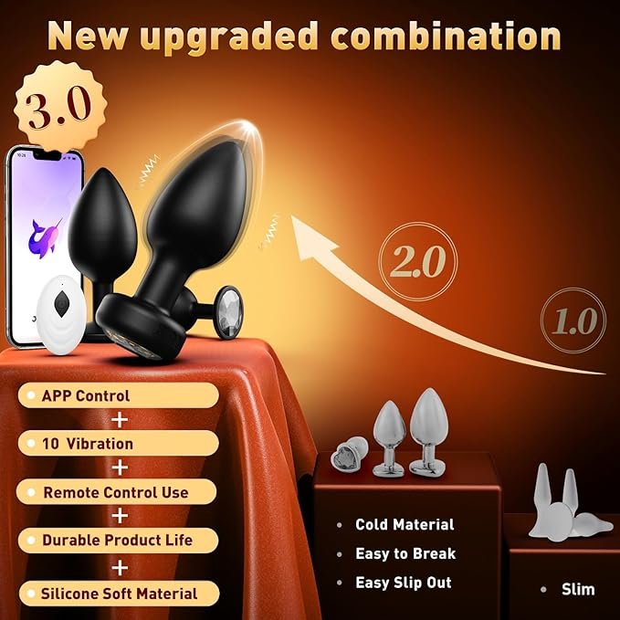 Anal Plug Vibrating Butt Plug