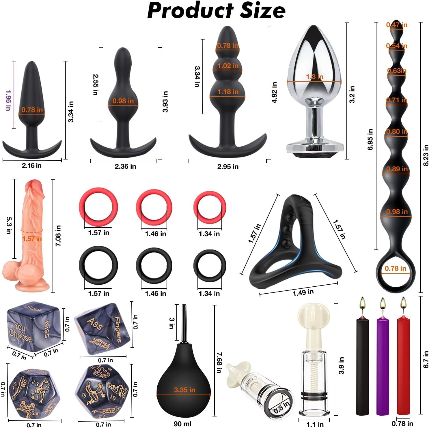 Sex Toys BDSM Restraints Dildo