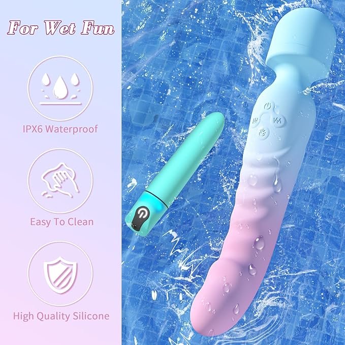 G Spot Vibrator Wand & Bullet Vibrator
