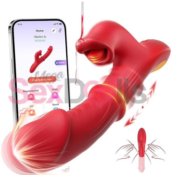 Toendi Thrusting Vibrator Sex Toys