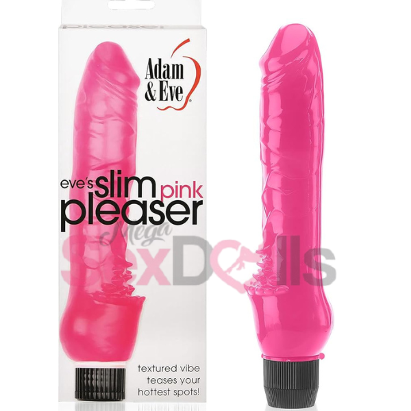 Adam & Eve Pink Vibrator Dildo