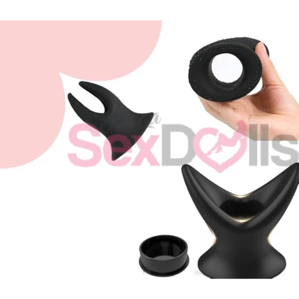 Black Hollow Butt Plug