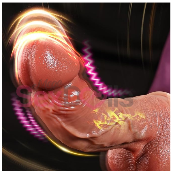 Thrusting Dildo Vibrator Sex Toys