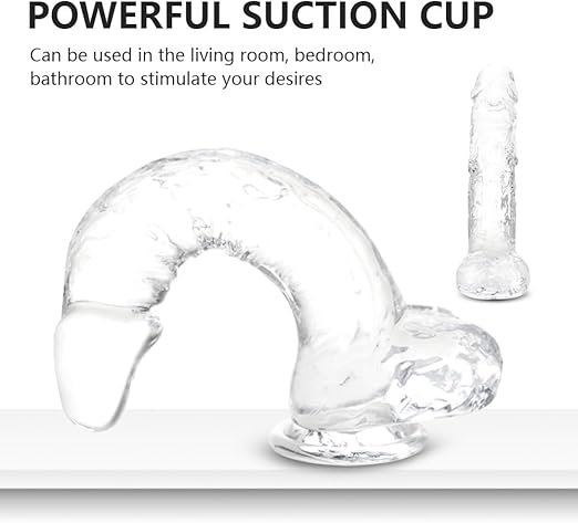 Clear Realistic Dildo Set - SaxDoll.Pk