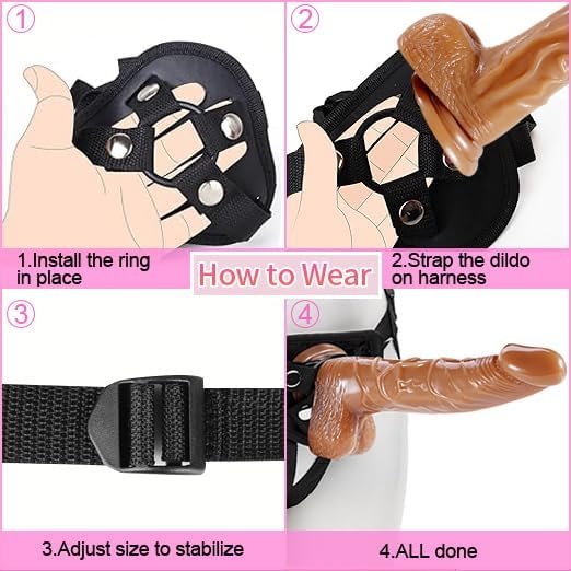 Strap on Dildo with Harness - SaxDoll.Pk