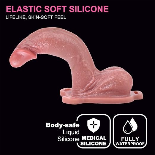 Soft Silicone Hollow Strap On Dildo - SaxDoll.Pk