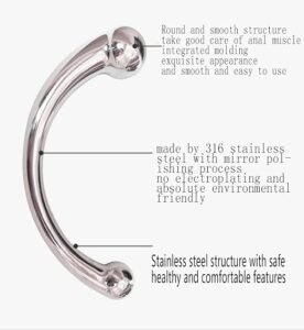 Pure G Spot Metal Wand Anal - SaxDoll.Pk