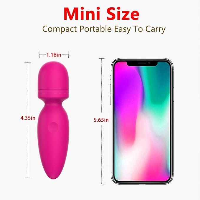 Mini Back Massager Waterproof Rechargeable Body - SaxDoll.Pk