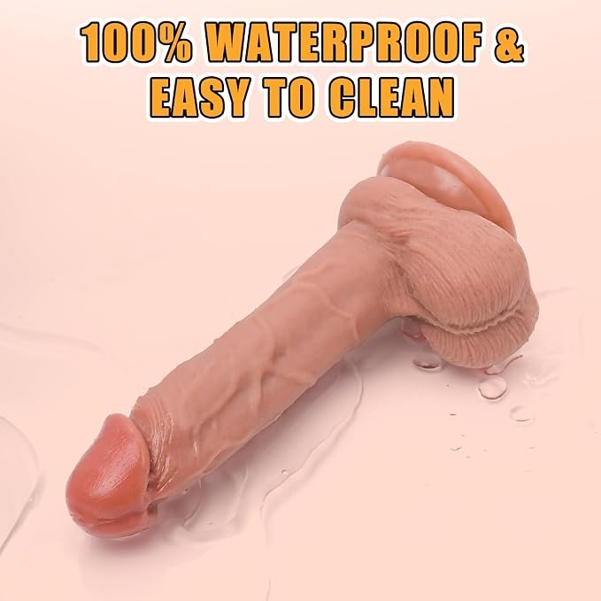 Realistic Dildo for Beginners Lifelike Huge Silicone Dildo - SaxDoll.Pk
