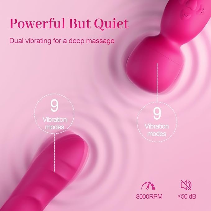 G Spot Vibrator Wand Dildo Adult Toys for Women - SaxDoll.Pk