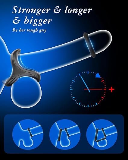 Sex Toys Penis Ring Silicone Cock Rings - SaxDoll.Pk