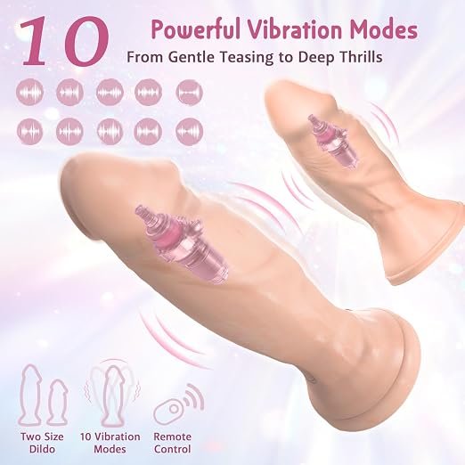 Strap Ons Vibrating Silicone Dildos - SaxDoll.Pk