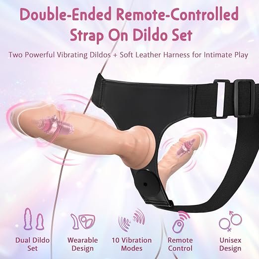 Strap Ons Vibrating Silicone Dildos - SaxDoll.Pk