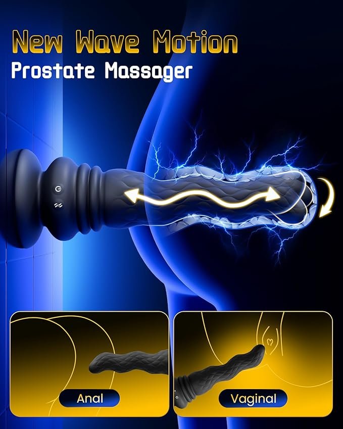 Beisar 3 in 1 Prostate Massager Anal Vibrator - SaxDoll.Pk
