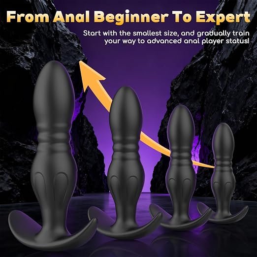 4PCS Butt Plug Set-Beginner - SaxDoll.Pk