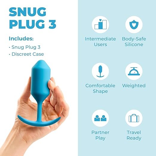 b-Vibe Snug Plug 3 - SaxDoll.Pk