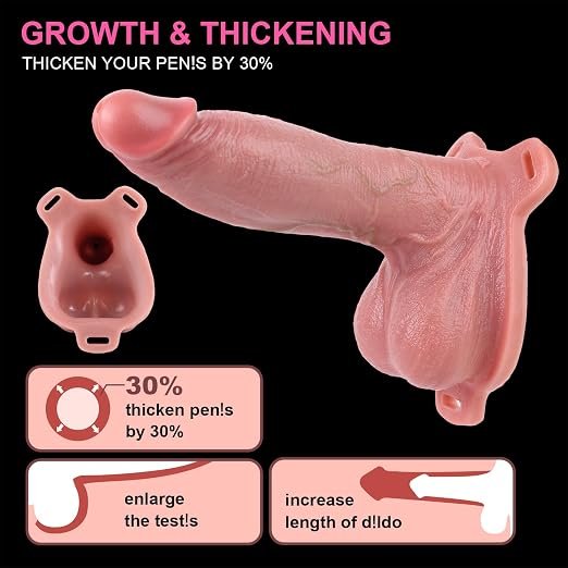 Soft Silicone Hollow Strap On Dildo - SaxDoll.Pk