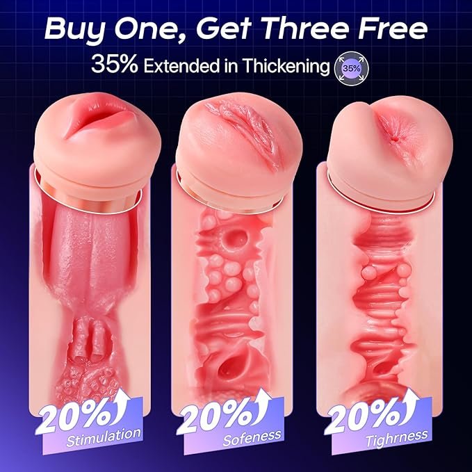 Uoffile Male Masturbator Sex Toys for Men - SaxDoll.Pk