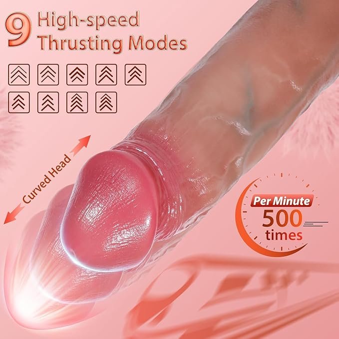 Sex Toys Thrusting Dildo Vibrator - SaxDoll.Pk