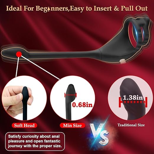 Vibrating Cock Ring Taint - SaxDoll.Pk