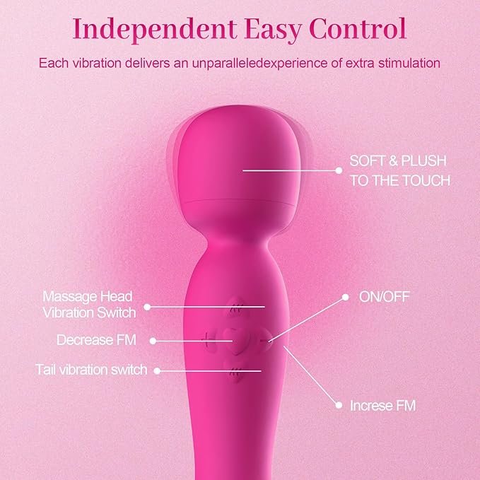 G Spot Vibrator Wand Dildo Adult Toys for Women - SaxDoll.Pk