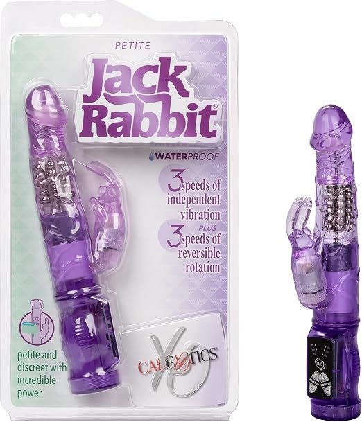 CalExotics Novelties Petite Jack Rabbit Vibrator - SaxDoll.Pk