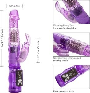 CalExotics Novelties Petite Jack Rabbit Vibrator - SaxDoll.Pk