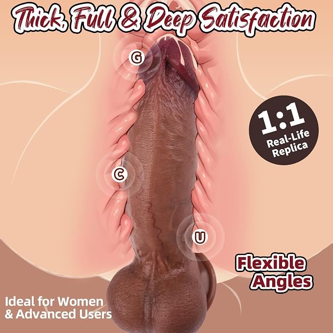 Girthy Thick Realistic Dildo - SaxDoll.Pk