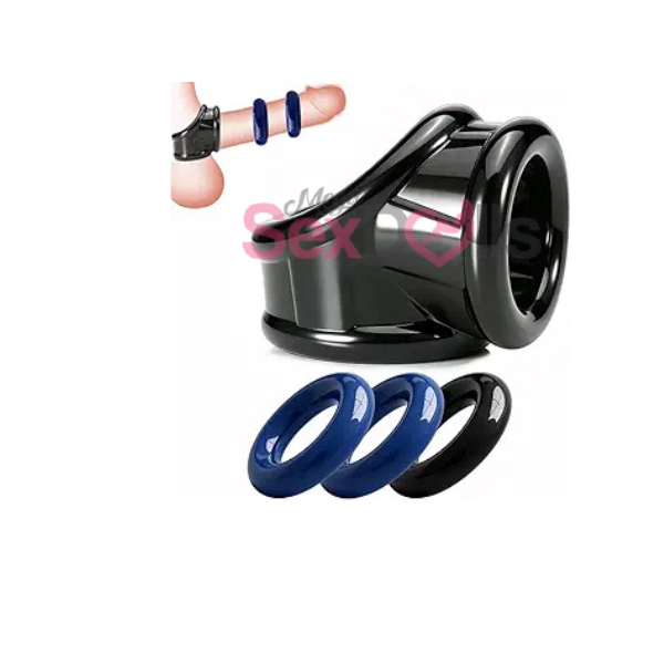 Penis Ring Adjustable Silicone Cock Ring - SaxDoll.Pk