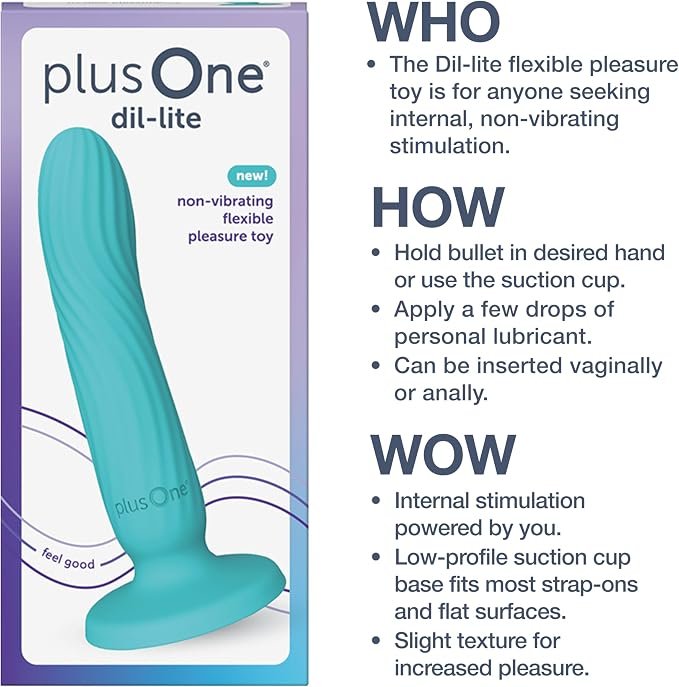 plusOne Dil-lite Internal Stimulator - SaxDoll.Pk