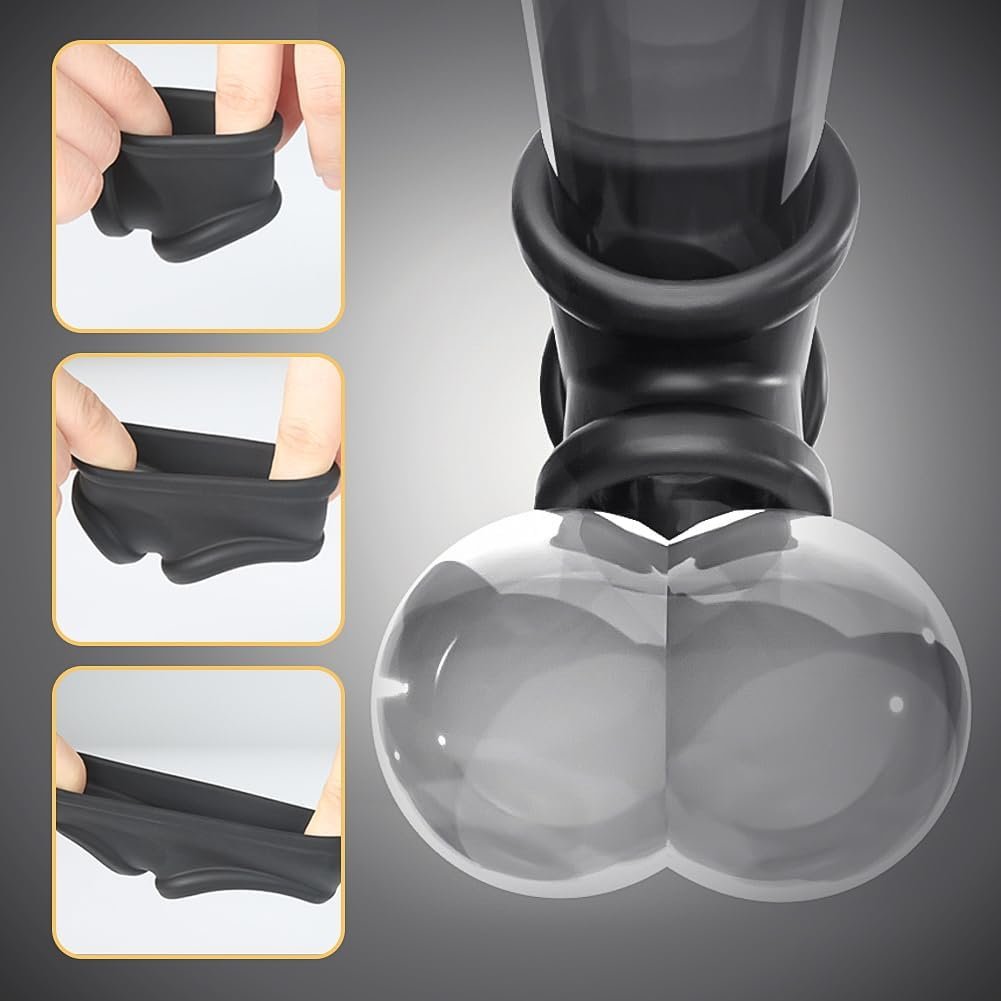 Silicone Cock Ring Penis Delay Sleeve - SaxDoll.Pk